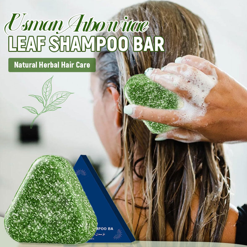 đż Usman Arborvitae Leaf Shampoo Bar â Naturlig örtbaserad hĂ„rvĂ„r