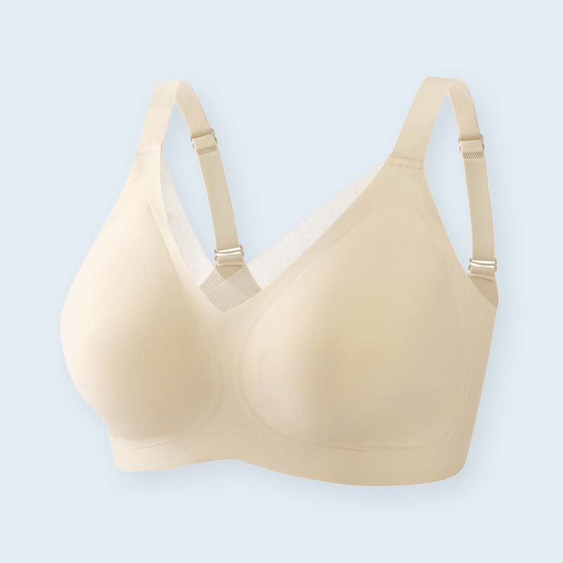 ⏰Försäljning inför jul: Köp två, få en gratis❤️ Ultra-stödjande behå Lyfter och formar – helt utan bygel