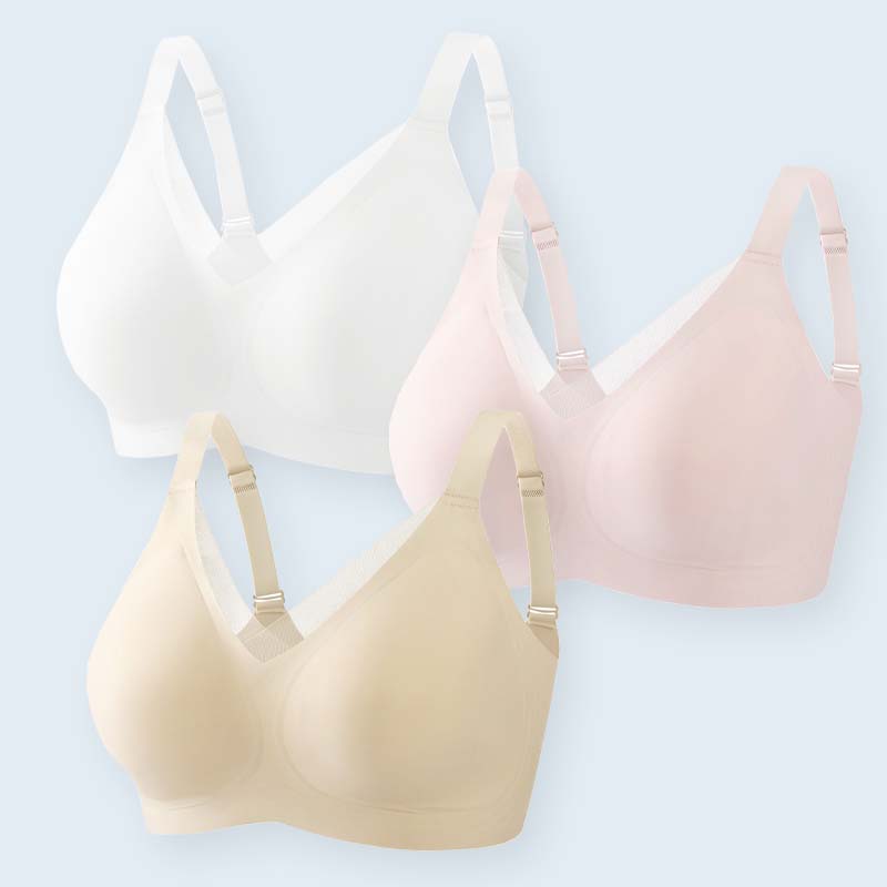 ⏰Försäljning inför jul: Köp två, få en gratis❤️ Ultra-stödjande behå Lyfter och formar – helt utan bygel