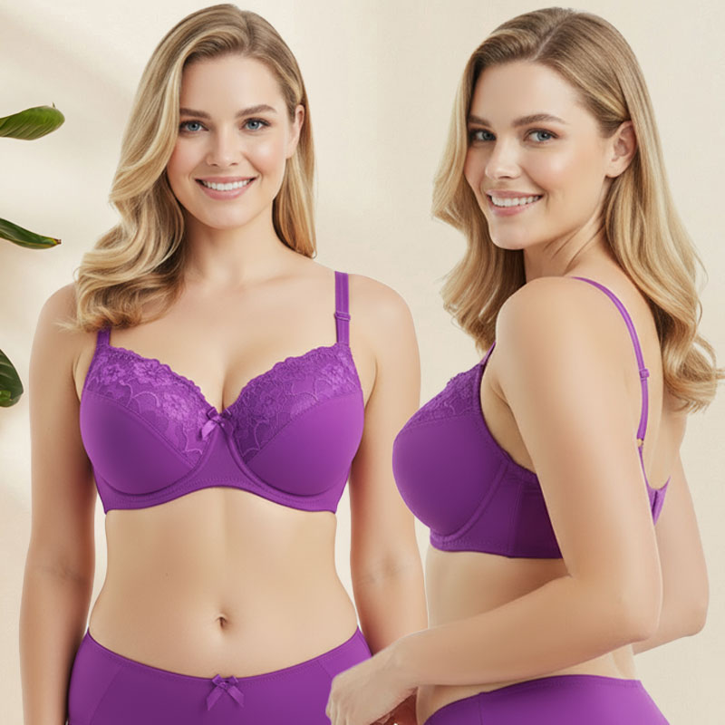 🌹Försäljning inför jul: 47 % rabatt❤️BH med spetsförslutning och hållbarhet