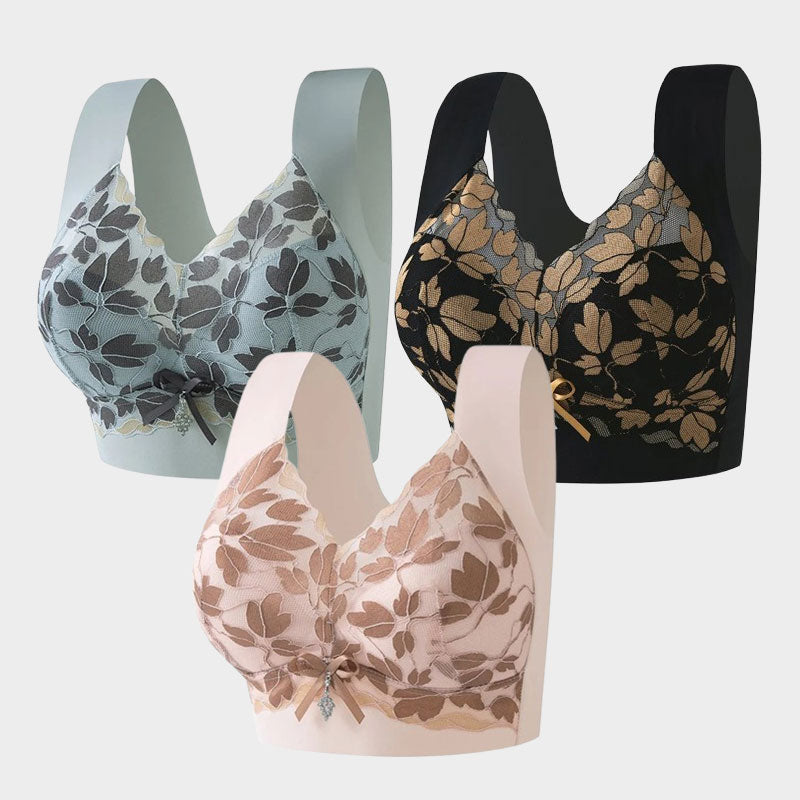 ⏳Veckans specialerbjudande: köp 1, få 2 grati💗Sömlös BH i stor storlek som framhäver ryggen